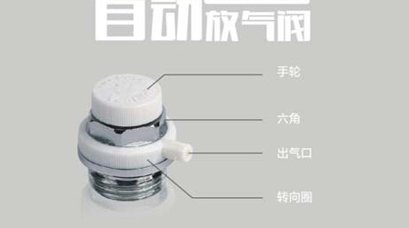 恒盛注册自动放气阀