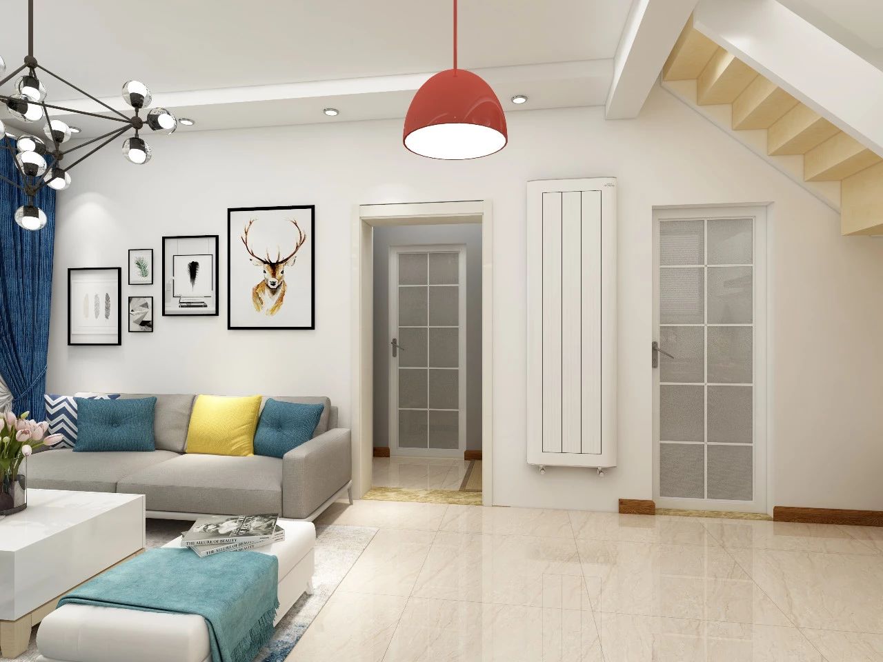 铜铝复合散热器,暖气